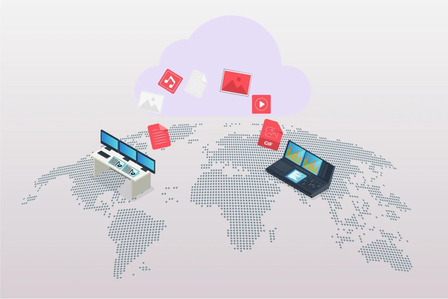 Remote Editing Globe
