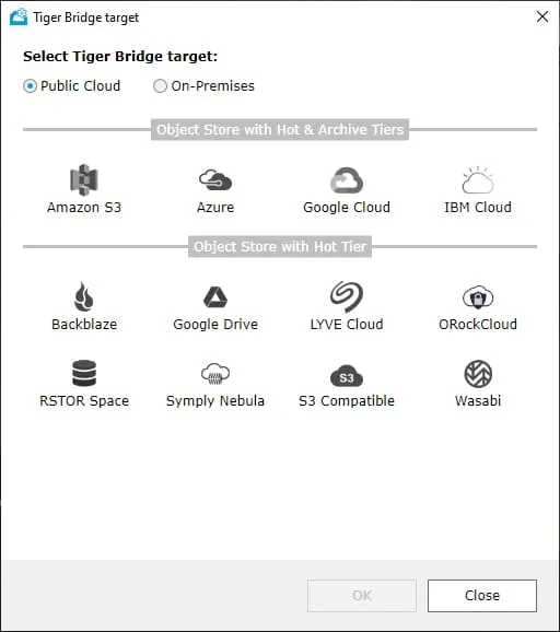 Migrating to Cloud with Tiger Bridge