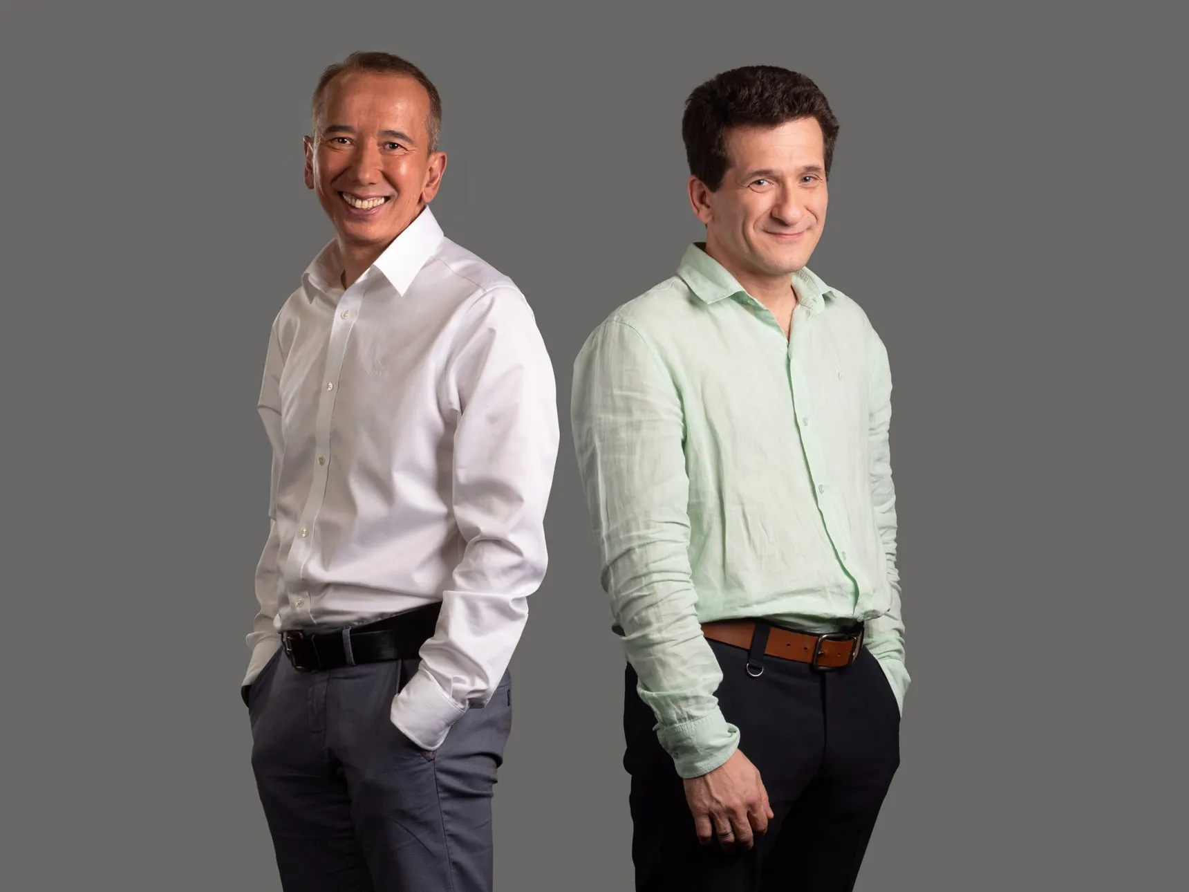 Alexander Lefterov, Founder and CTO, and Iravan Hira, CEO of Tiger Technology
